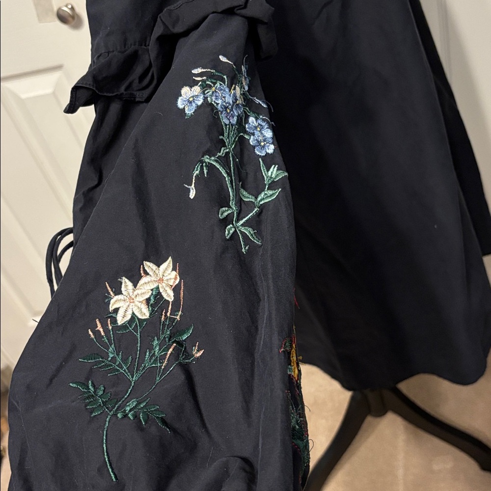 Zara Trafulac Embroidered Shift Dress - Picture 6 of 12